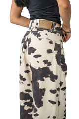 Cow Baggy Pants