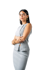 Buttoned Set in Oatmeal