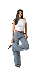 Striped Straight-Fit Pants