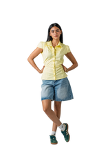 Short Sleeve Shirt in Sunflower