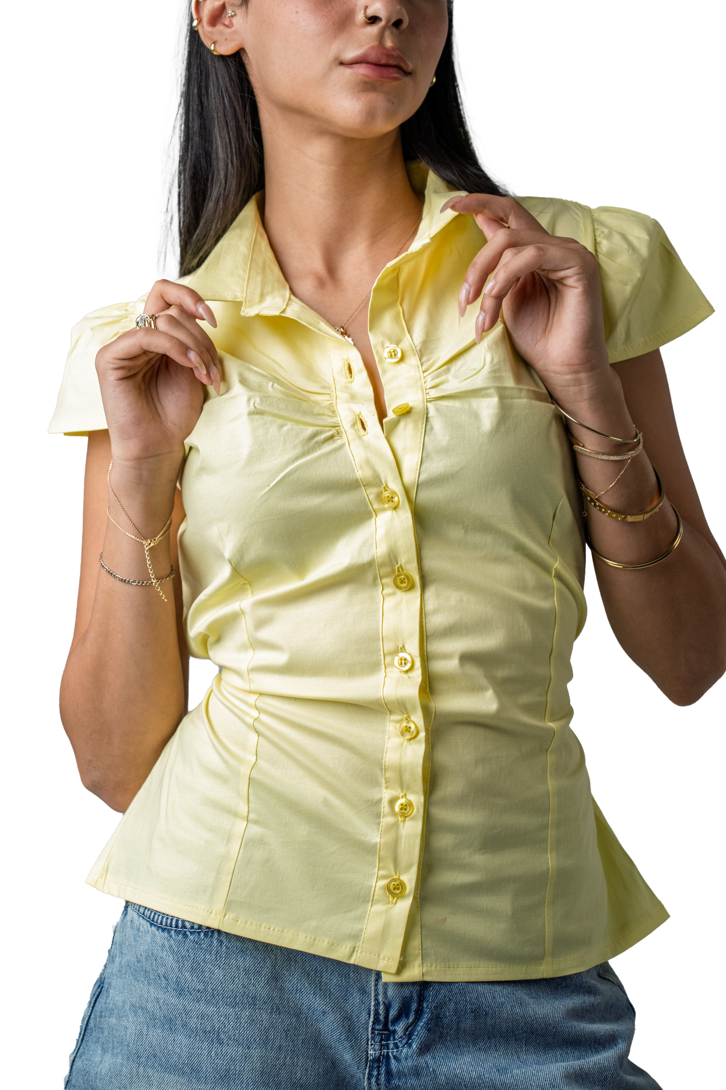 Short Sleeve Shirt in Sunflower