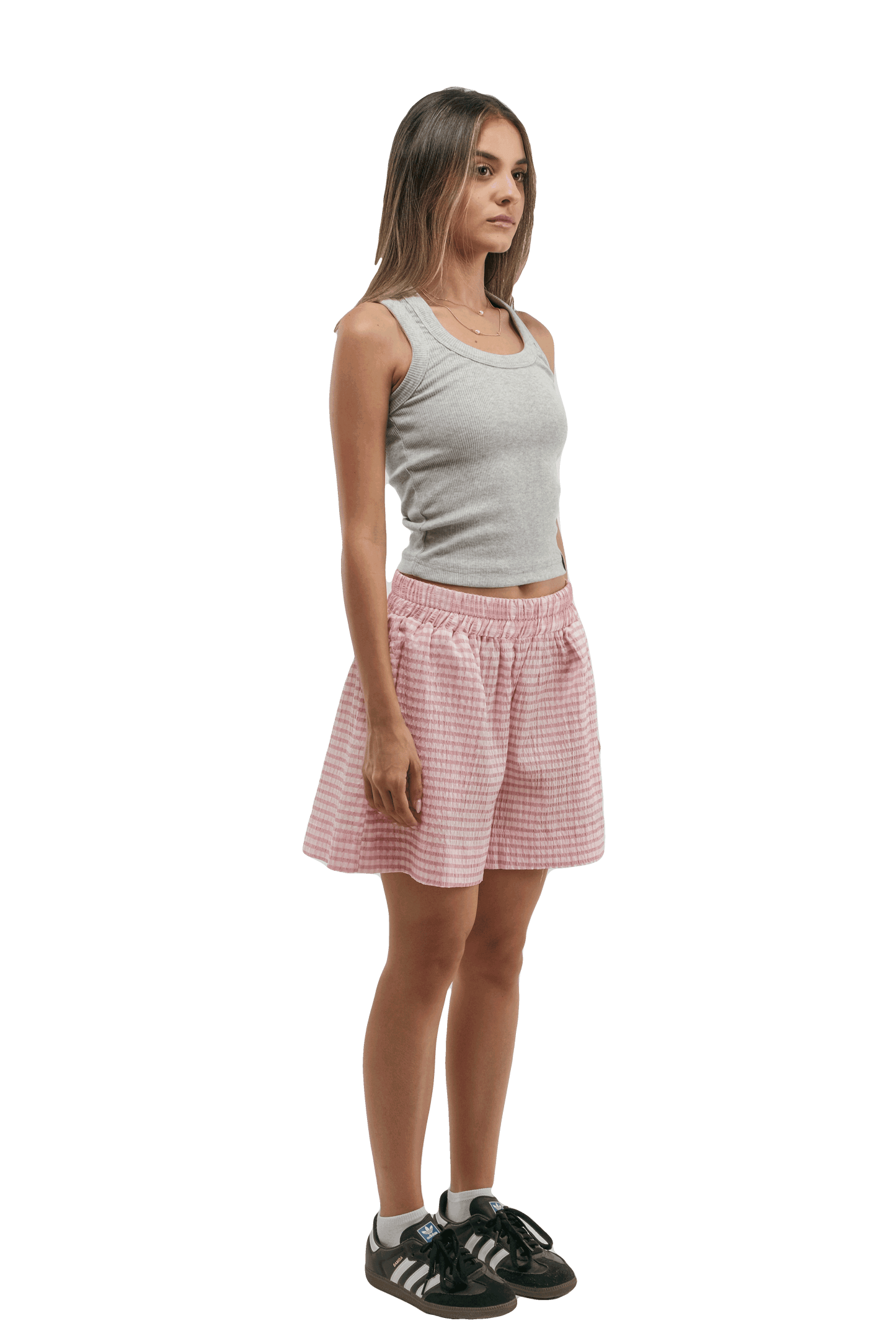 Boxer Popplin Shorts in Cloudy Pink