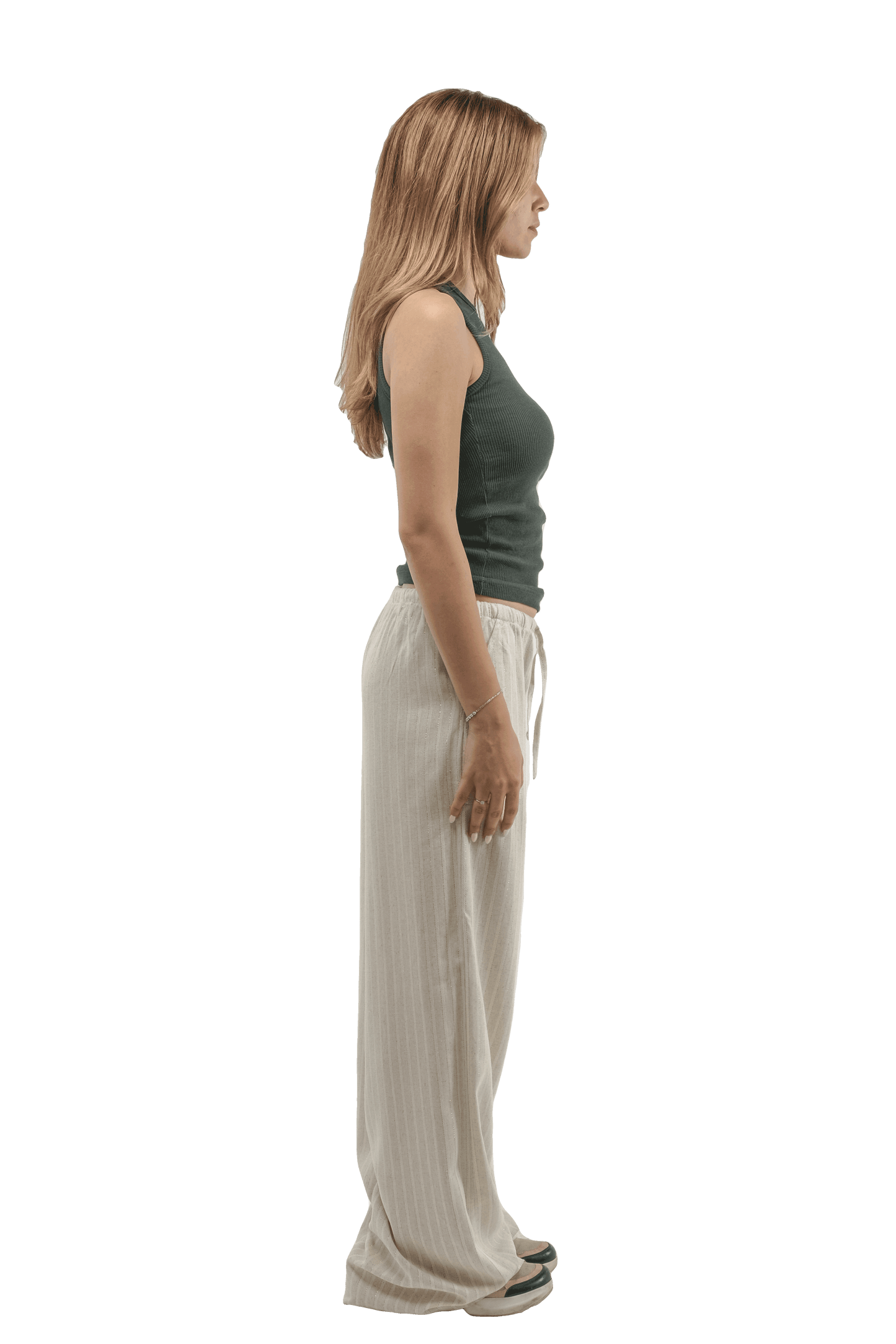 Wide Leg Linen Pants