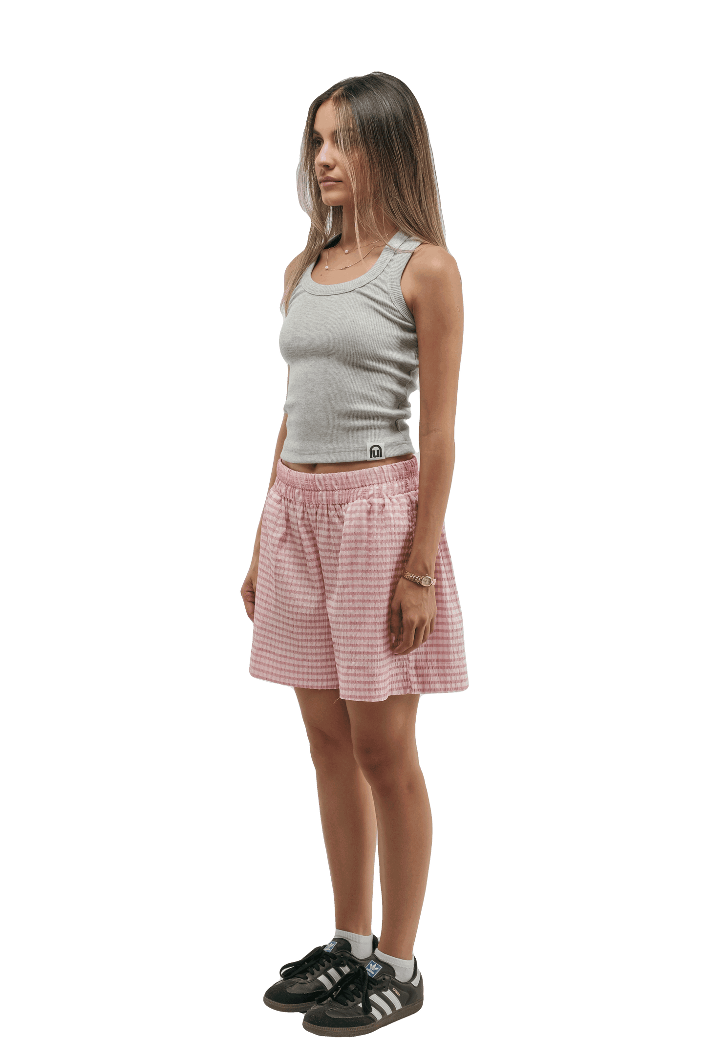 Boxer Popplin Shorts in Cloudy Pink