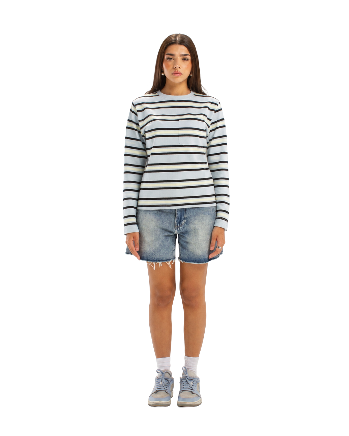 Blueberry Sky Long Sleeve Rugby