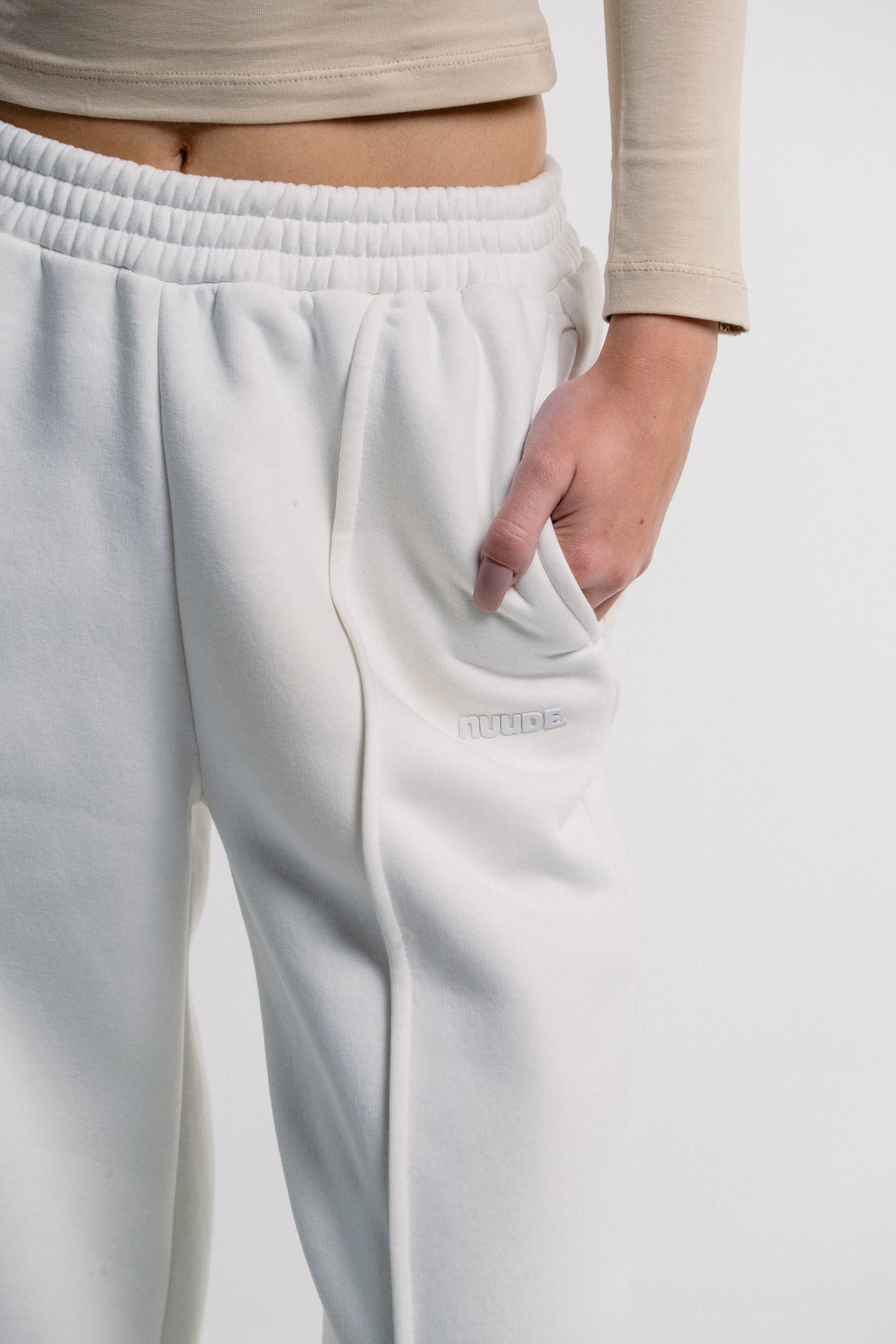 Pearl White Sweatpants