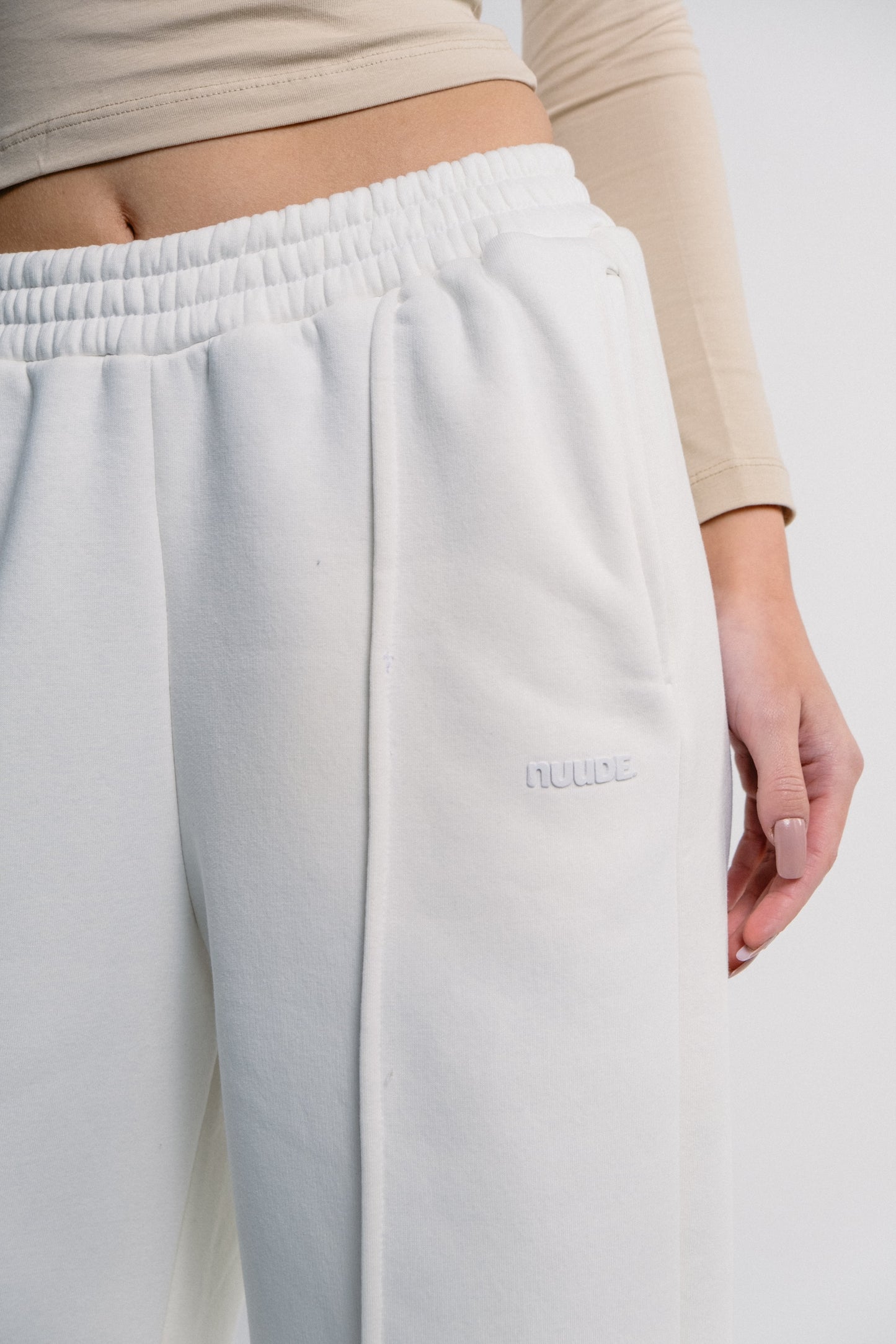 Pearl White Sweatpants