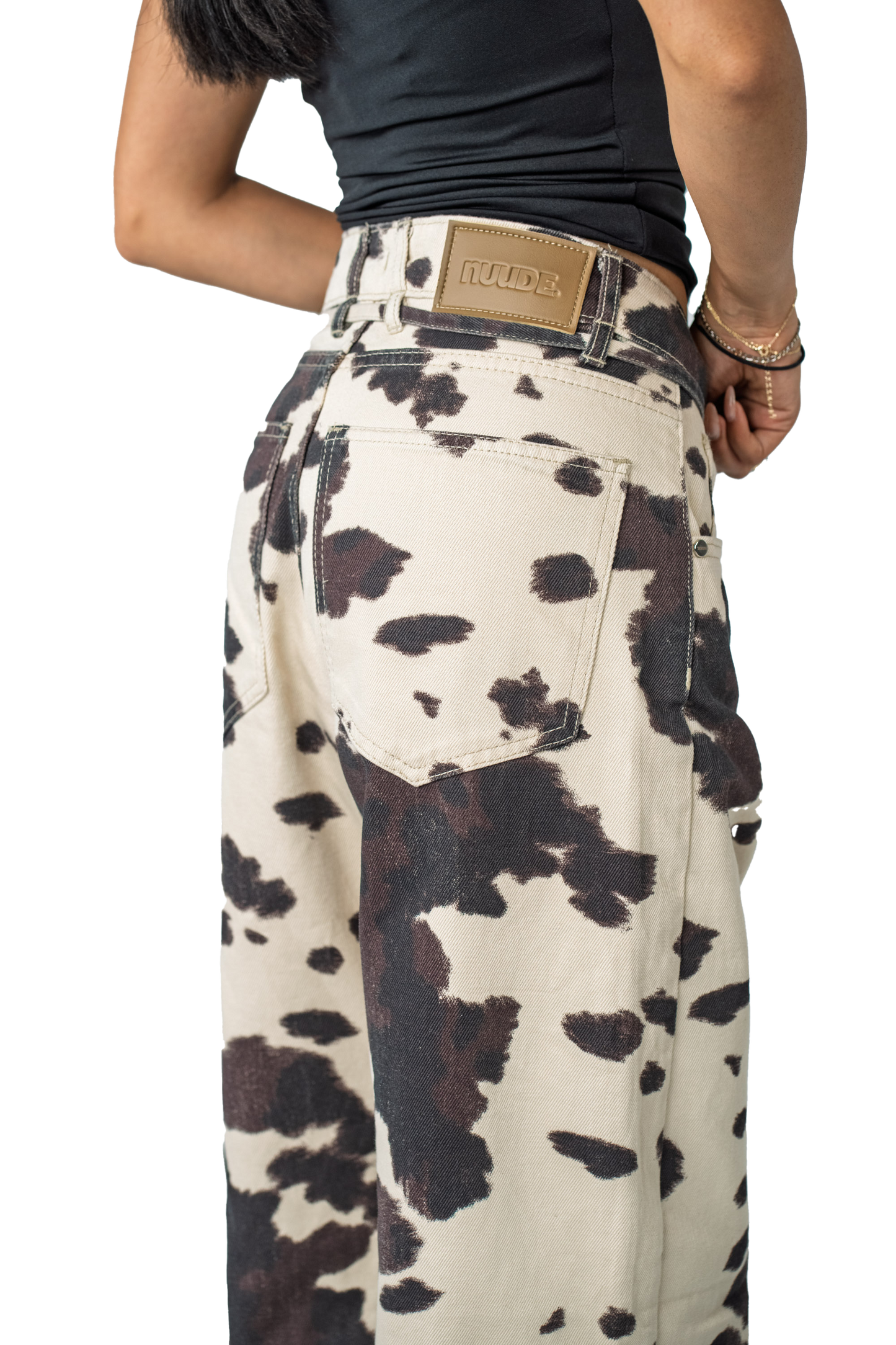 Cow Baggy Pants