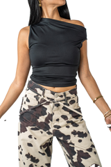 Cow Baggy Pants