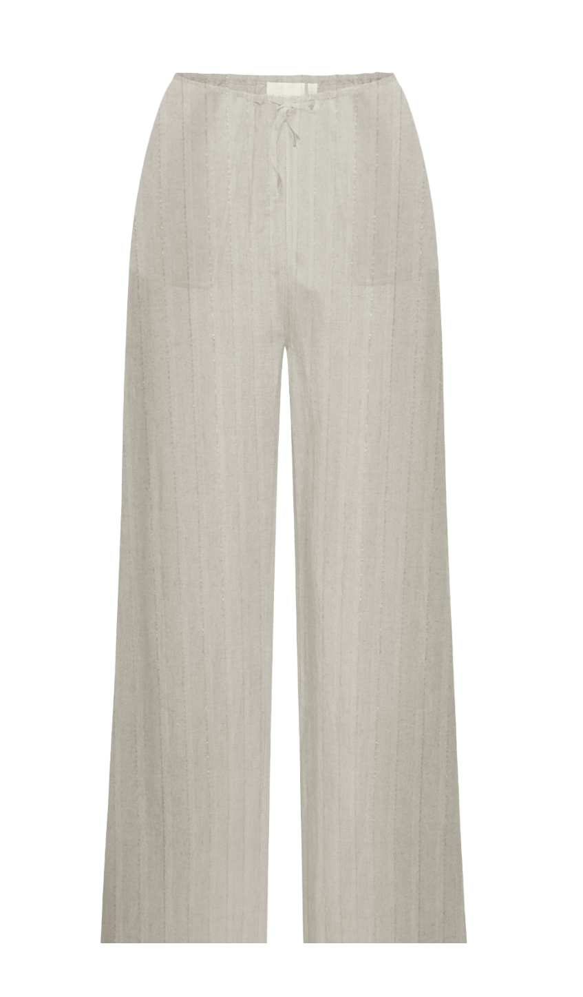 Wide Leg Linen Pants