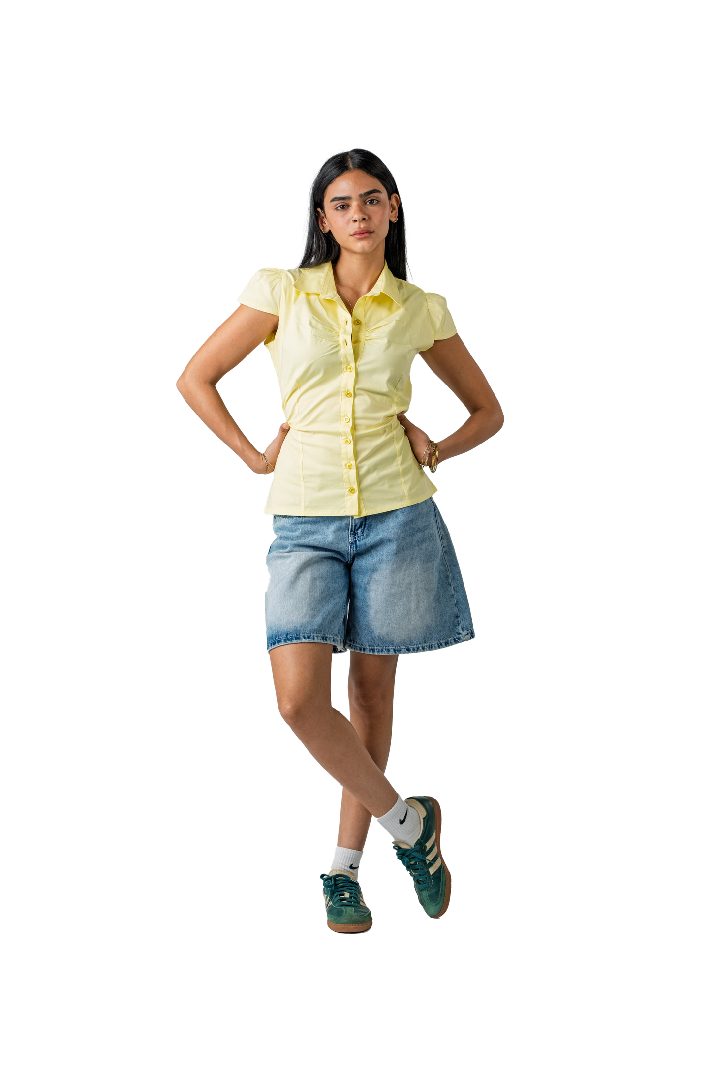Short Sleeve Shirt in Sunflower